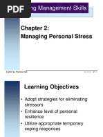 Developing Management Skills: Managing Personal Stress