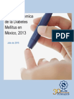 Carga Economica Diabetes en Mexico 2013