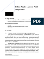 Modul Praktikum 6 Wireless Router Access Point