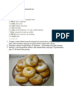 Resep Donat Tape Enak Dari Erwin Tyas