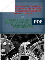 Croissance Economique, Mondialisation Et Mutations Des Societes Depuis Le Milieu Du Xix Siecle