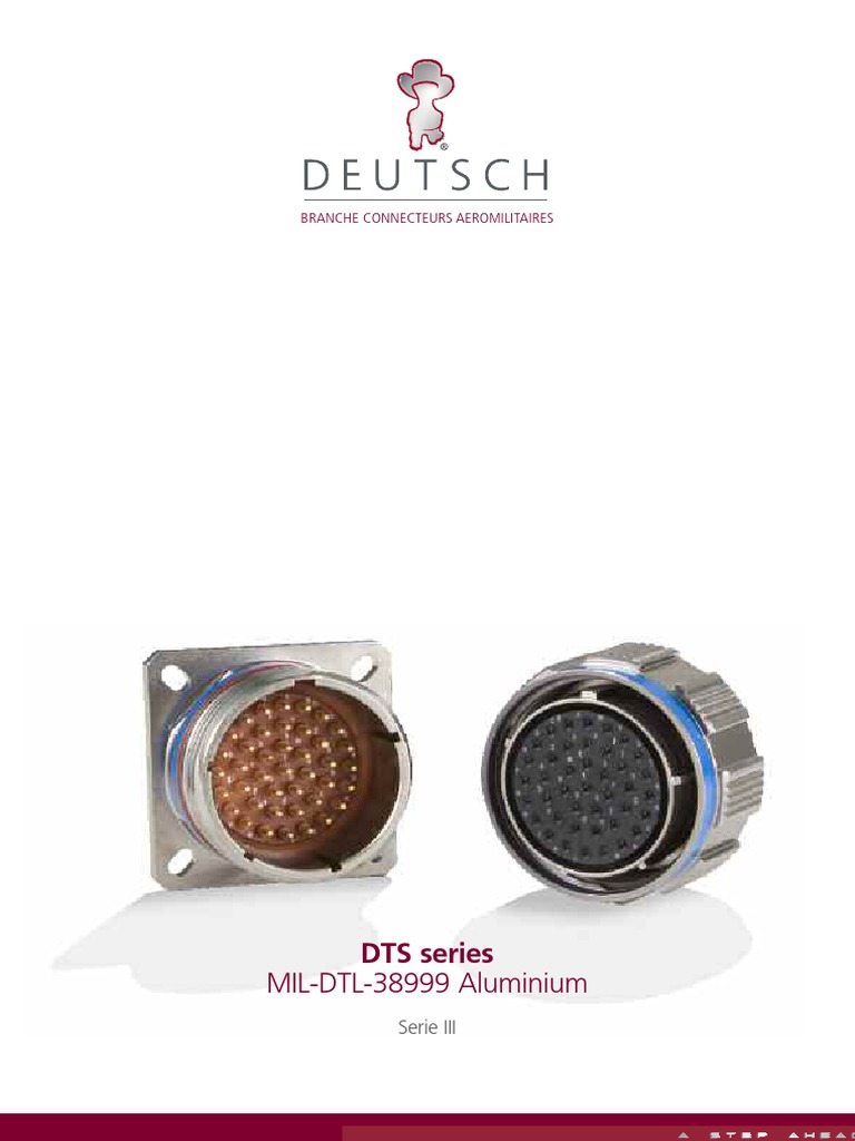 Deutsch Catalog PDF Connectique Matériaux