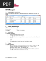 Construction RFI Template Guide | PDF | Request For Information ...