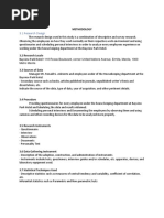 3.1 Research Design: Methodology