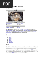 Mitsubishi 4G9 Engine