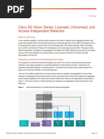 Cisco 5G Vision Series: Licensed, Unlicensed, and Access-Independent Networks