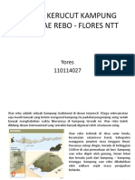 Rumah Kerucut Kampung Adat Wae Rebo - Flores