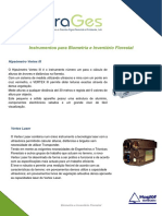 Instrumentos Para Biometria e Inventário Florestal - TERRAGES 2012