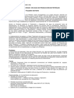 Control de Crudo en Agua de Produccion de Petroleo