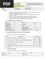 Commissioning Service Department Commissioning Standard Test Formats Description: Numerical Line Differential Protection Relay 7Sd522