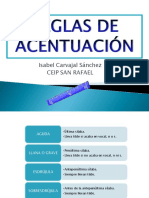 Reglas de Acentuacion