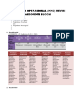 Kata Kerja Operasional Bloom Revisi