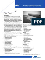 Fiberfrax Ceramic Fiber Paper: Product Information Sheet