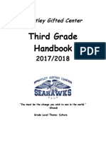 Third Grade Handbook Sy1718