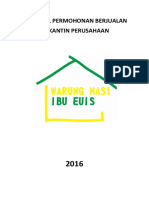 Proposal Permohonan Berjualan