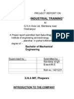 Gna-Training-Report - Navdeep Singh PDF