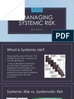 Managing Systemic Risk