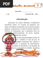 Trabalho Autonomo