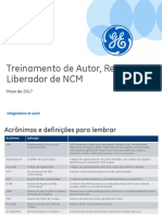 NCM - Treinamento Autor, Revisor e Liberador (CQ Insp. Recebimento)