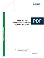 Manual de Fundamentos de Computacion Cap 1,2,3 y 4