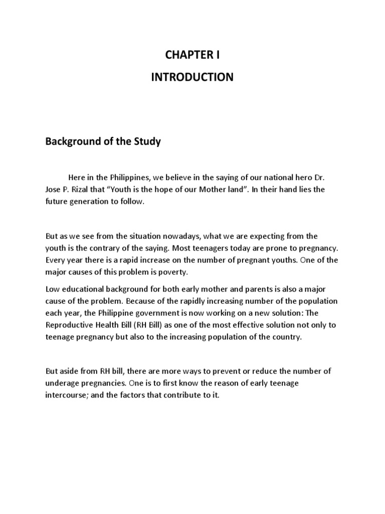 Cause and effect of teenage pregnancy research paper pdf image