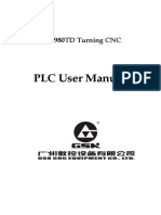 PLC User Manual: GSK980TD Turning CNC