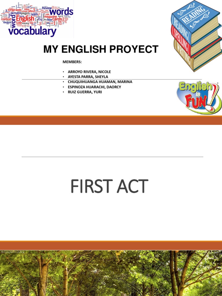 My English Proyect: Members | PDF