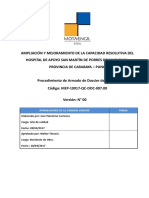 MEP-10917-QC-DOC-007.00 Procedimiento Armado de Dossier de Calidad Rev 00