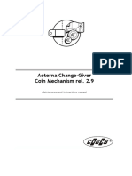 Aeterna Change-Giver Coin Mechanism Rel. 2.9: Maintenance and Instructions Manual