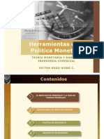 Herramientas de Politica Monetaria