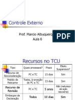 Aula 06 de 06 (Atualizado) - Controle Externo - Prof[1]. Marcio