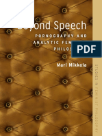 MIKKOLA, Mari. Beyond Speech Pornography and Analytic Feminist Philosophy