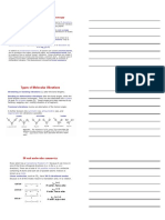 Important Concepts in IR Spectroscopy: Types of Molecular Vibrations