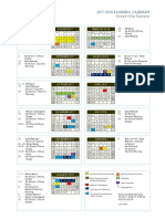 2017-18 Academic Calendartemplate - Cooper City