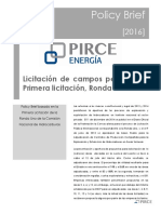 CIDE, Primera Licitación R-1