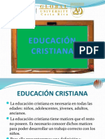 La educación cristiana