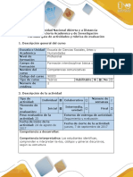 Guía de Actividades y Rúbrica de Evaluación Taller 1. Reconocimiento