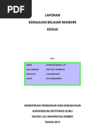 Download Laporan Kemajuan Belajar Mandiri Kedua by Tukul Agung Arwana SN357571399 doc pdf