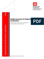 Quality Assurance for Rapid Airfield Construction