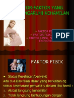 Faktor-Faktor Yang Mempengaruhi Kehamilan