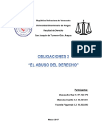 Abuso Del Derecho