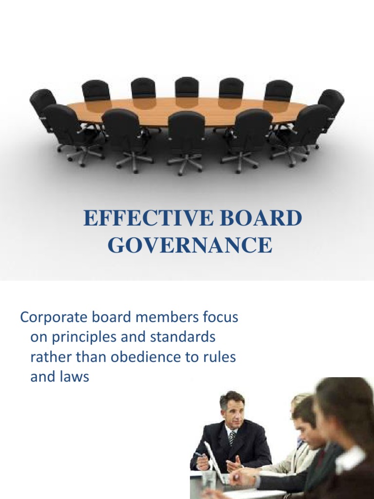 Effective Board Governance Strategies | PDF | Governance | Risk