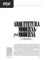 Juergen Habermas - Arquitetura Moderna