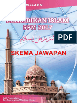 Skema Jawapan Spm 2017 Pendidikan Islam