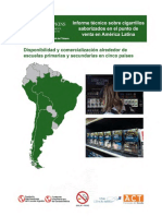 Informe técnico sobre cigarrillos saborizados en Latinoamérica