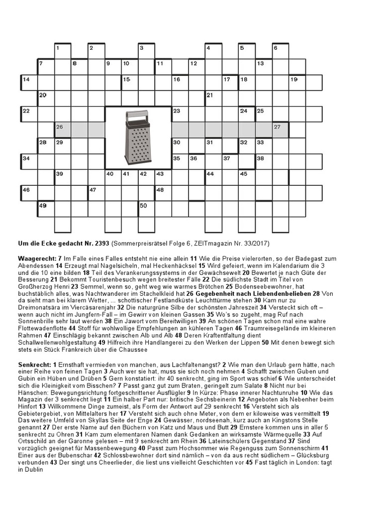 Um Die Ecke Gedacht 33