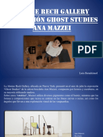 Ana Mazzei, Exposición Ghost Studies en Almine Rech Gallery