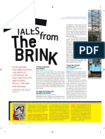 San Francisco Magazine, October 2014, "Tales From The Brink"