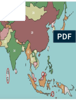 Asian Countries Map Quiz