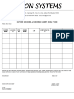 Return Machine Acknowledgment (Rma) Form